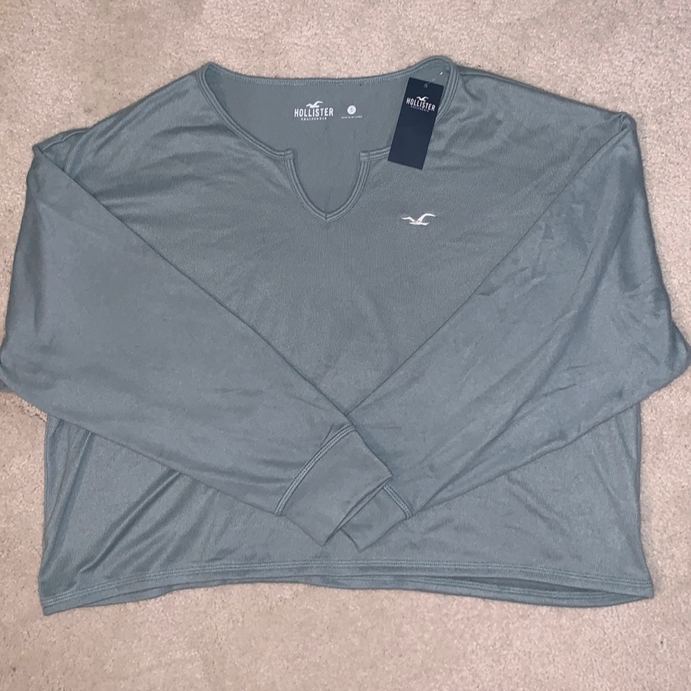 Hollister Mint Long Sleeve